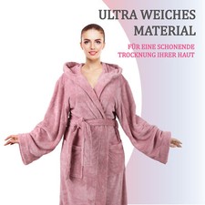 Damen-Bademantel Aus Fleece – Ultraweich Mit Reißverschluss & Taschen (verschiedene Farben)