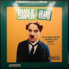 Charlie Chaplin The Early Years Volume Two 1916 Films Laserdisc NTSC