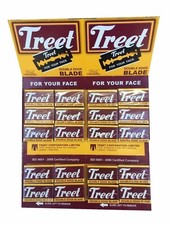Treet Black Carbon Steel Double Edge Safety Razor Shaving Blades 240 blades Pack