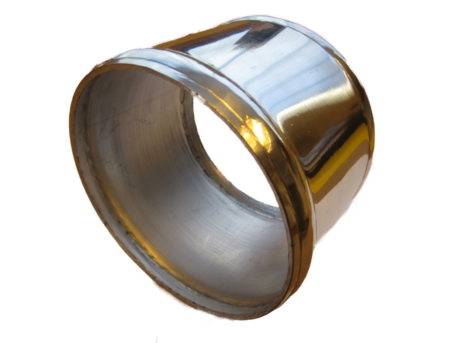 Aluminium Alloy Intake Induction Pipe Hose Joiner 100mm 4"" Inch Swaged Ends