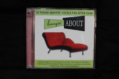 Loungin' About 2xCD Peggy Lee, Doris Day, Frank Sinatra, Dean Martin  -  (C132) 