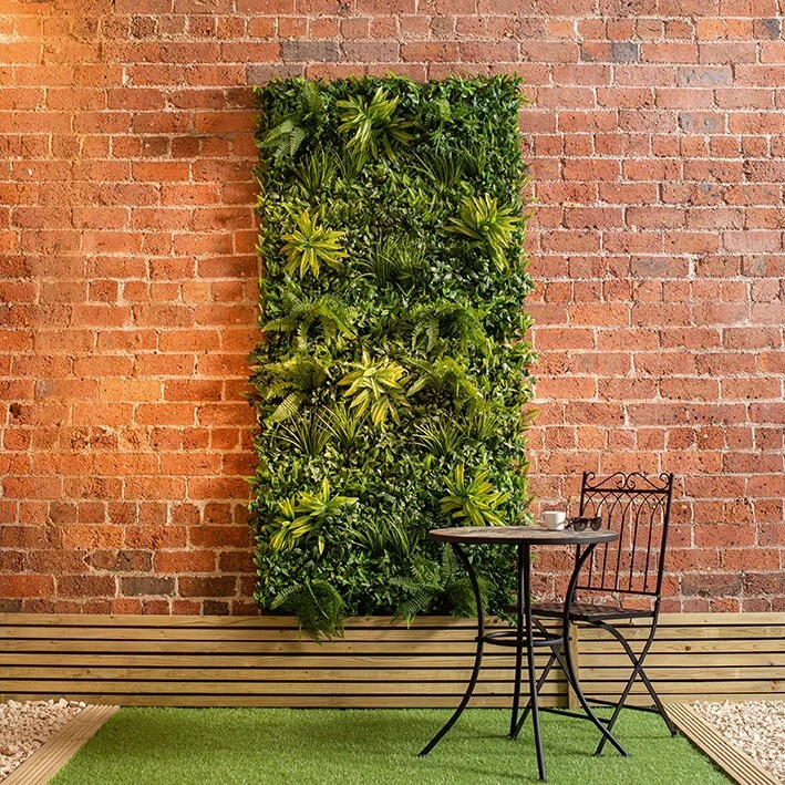Artificial Plant Wall Dracaena fern Panels for Living Walls - 100 cm x 100 cm, - Image 2 of 4