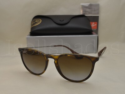 Ray Ban ERIKA (RB4171-710/T5 54) Havana with Brown Gardient Polarized Lens