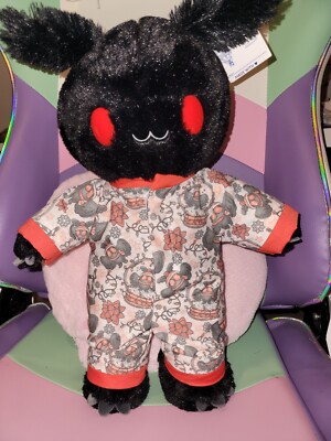 OUTFIT ONLY Build A Bear Moth Mothman PJ Sleeper Emo Goth Kawaii Sanrio Plush