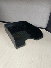 HERMAN MILLER 10" Paper Tray Hanging or Desktop Paper Holder Organizer