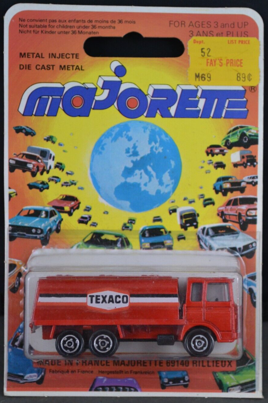 Majorette Saviem Citerne Shell Réf 245 – Miniature Camion Citerne, Vintage, Occasion