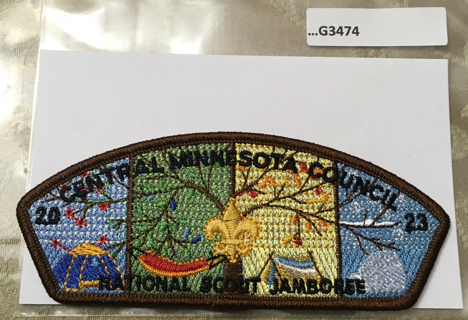 CENTRAL MINNESOTA COUNCIL 2023 NATIONAL JAMBOREE PATCH G3474 eBay