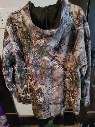 Realtree Xtra Men's Zip Up Hunting Jacket M 38/40 Scent Control & Waterproof New - Picture 2 of 4