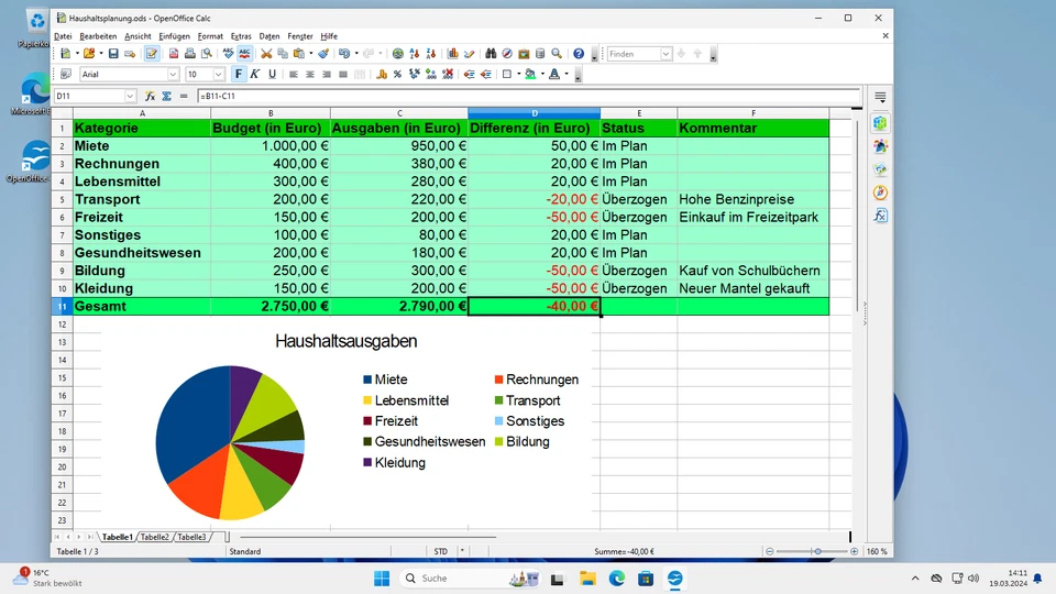 OpenOffice 2024 Professional auf DVD/USB-Stick Open Office für Microsoft Windows - Bild 4 von 4