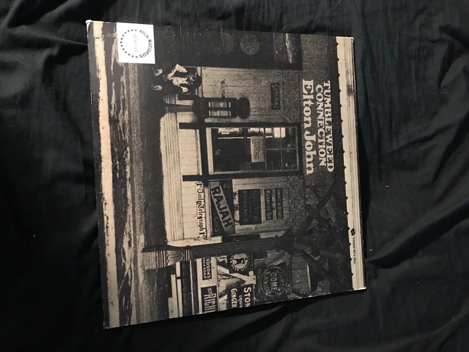 Elton John in music vinyl records lp tumbleweed connection-image