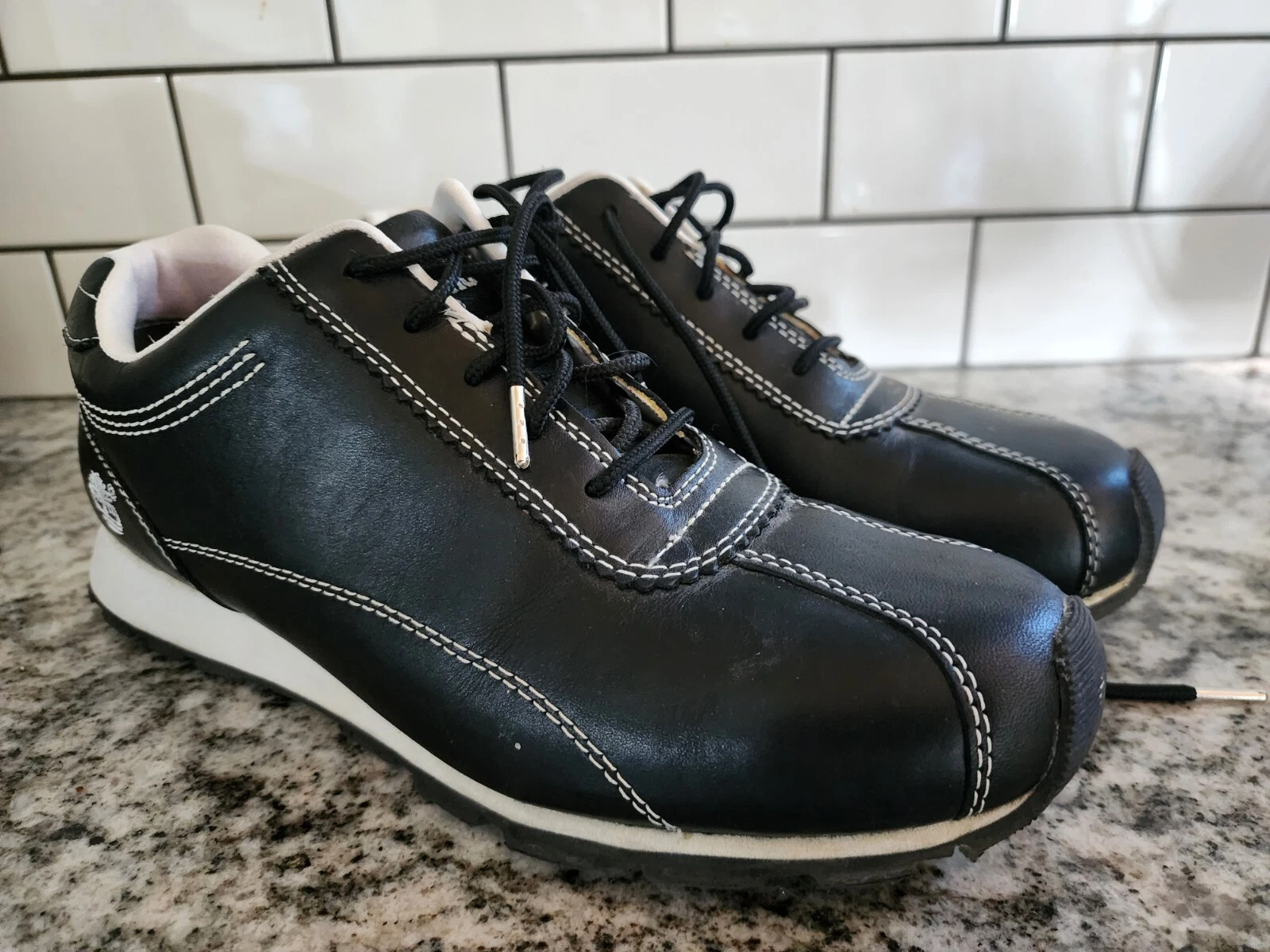 Scarpe TIMBERLAND UOMO TRIATHALON OXFORD NERE TAGLIA 9