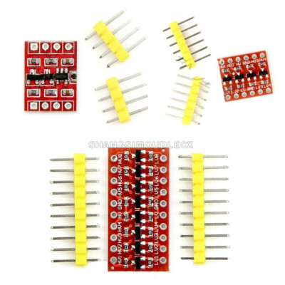 5PCS 5V-3V 2/4/8CH Red I2C IIC Logic Level Converter Module Bi-Directional