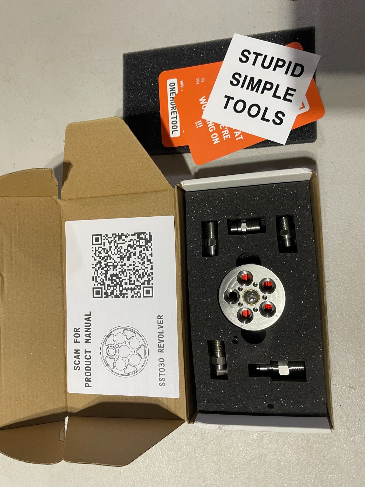 SST REVOLVER 5 Position Rotary Pressure Washer JRod Nozzle Tip Holder