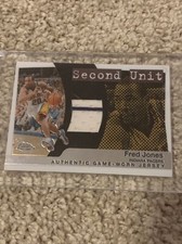 2006 Topps Chrome Fred Jones Second Unit #SU-FJ Jersey Patch Serial Number /400