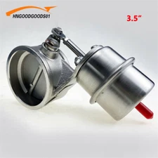 3.5"/3.5 inch Exhaust Control Valve Vacuum Actuated Closed Style Downpipe Steel