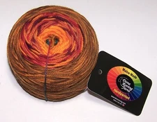 4oz Done Roving FROLICKING FEET TRANSITIONS HandPainted Merino Yarn FIESTA TIME