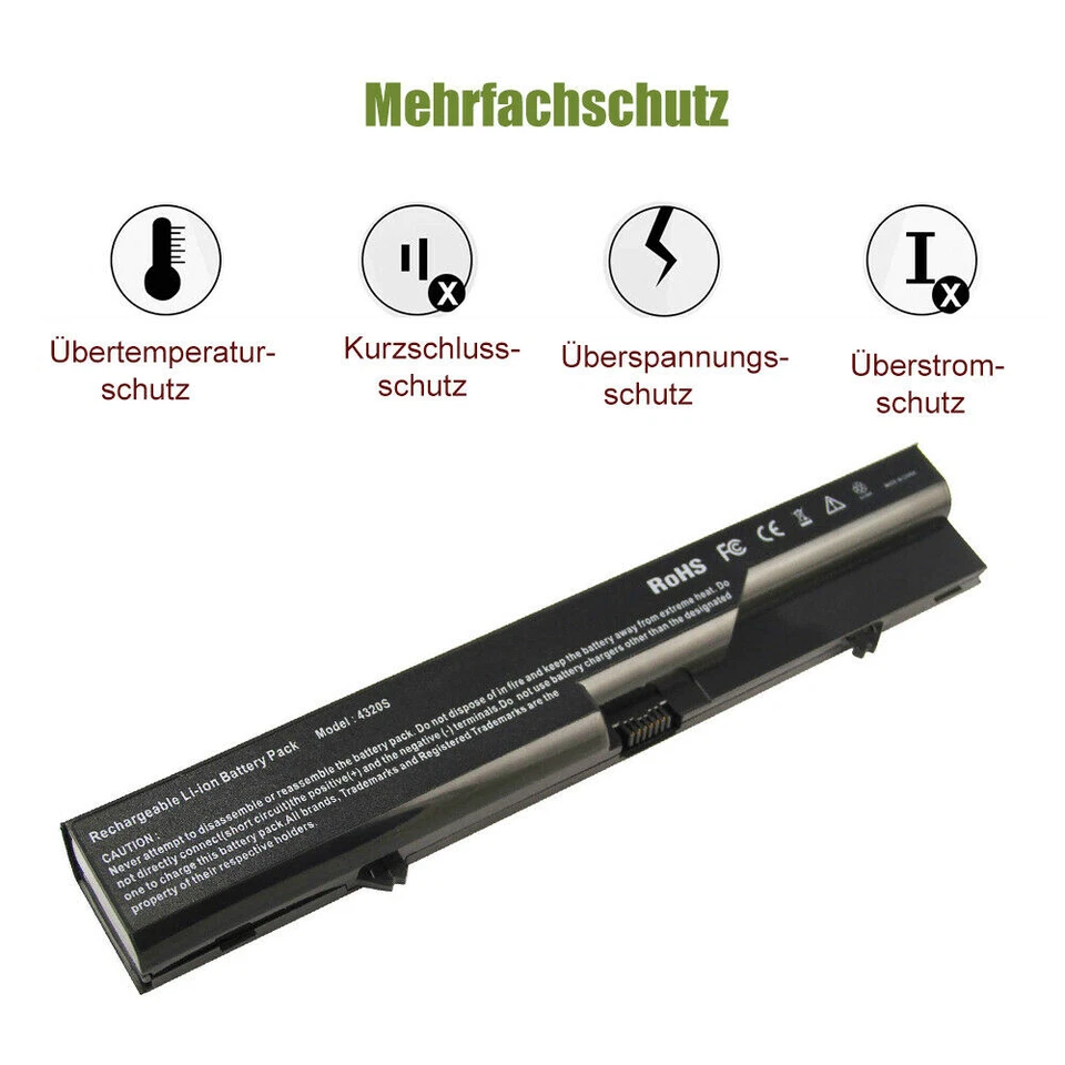 Laptop Akku Für HP Compaq 620 625, HP ProBook 4320s 4420s 4520s 4525s PH06 PH09 - Bild 4 von 4