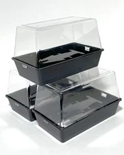 3pc AutoWorld, AFX, etc HO Slot Car JEWEL CASE Clear Protective Display Box NEW