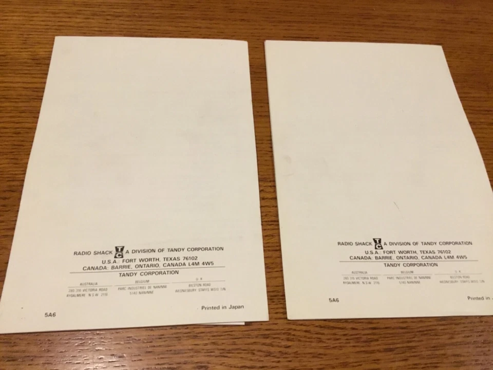 Vintage Realistic TRC-24C Citizens Band CB Radio Owner’s Manual 2 available - Image 2 of 3