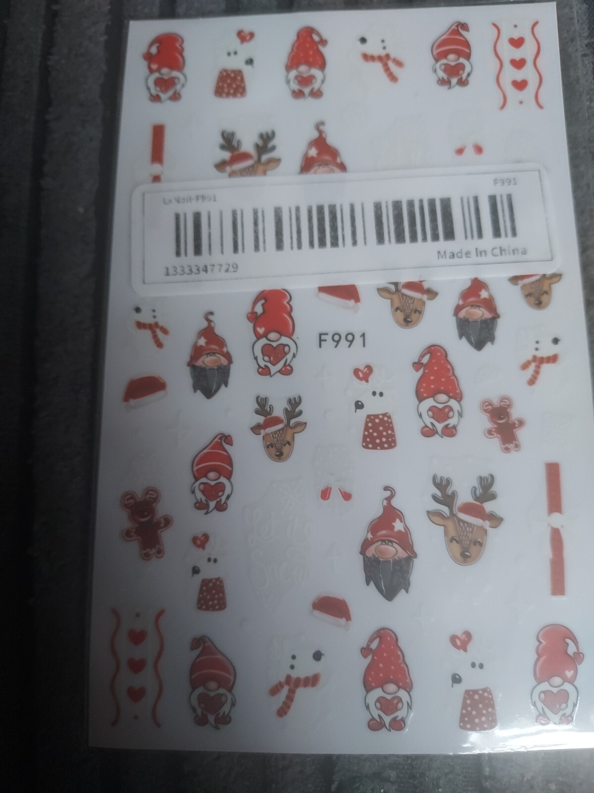 christmas nail art stickers eBay
