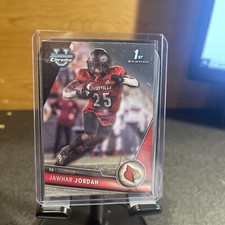 2023 Bowman Chrome University #48 Jawhar Jordan Louisville Cardinals🏈Bowman 1st