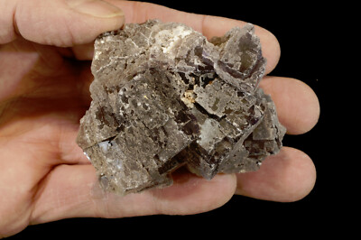 PURPLE FLUORITE 3'' 8 Oz Rock Mineral Specimen Crown Chakra Healing Crystal
