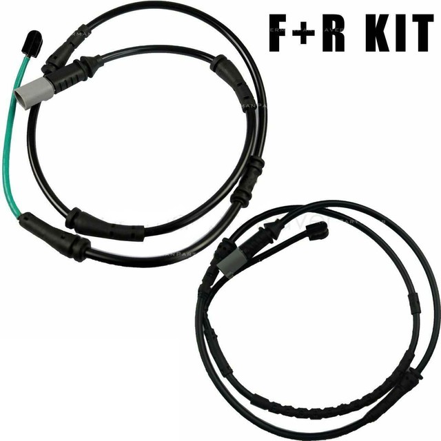 For BMW F10 528 535 New Set of 2 Brake Pad Wear Sensor Kit Front+Rear