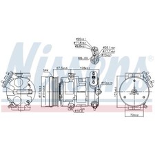Kompressor Klimaanlage Klimakompressor passend für Opel Corsa D S07