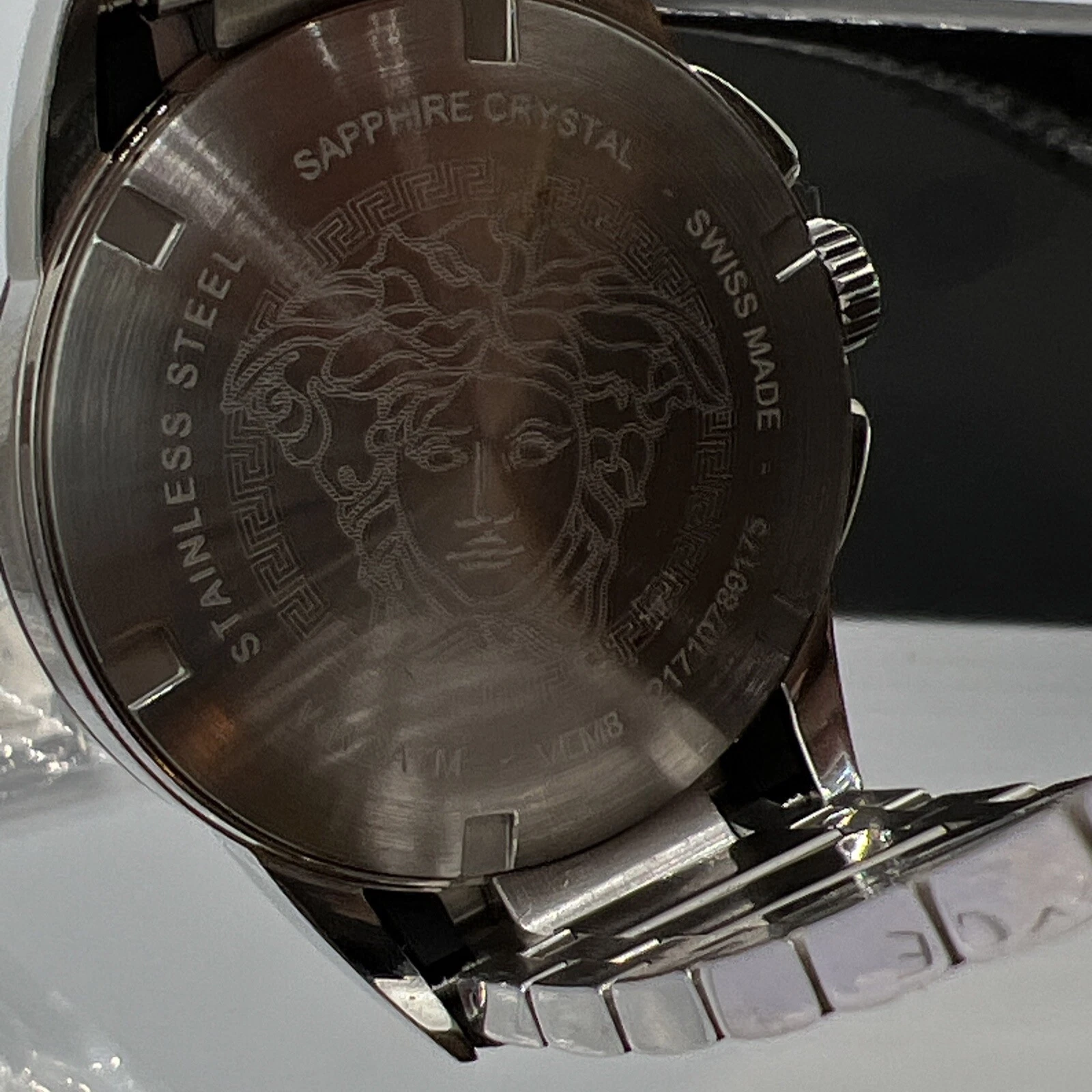 VERSACE VEM800218 Personaggio Crono Quarzo Uomo SS Gomma