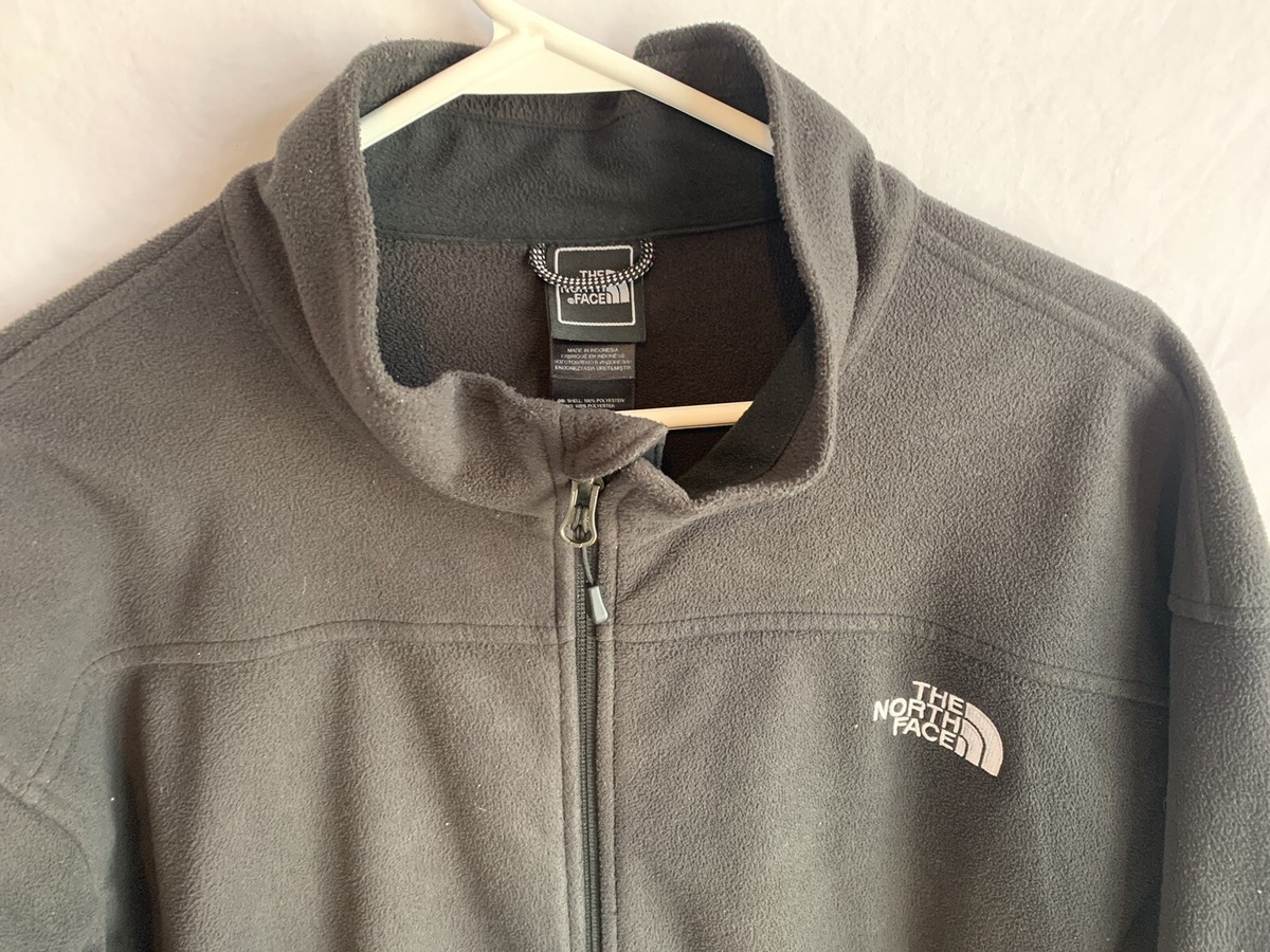 The North Face Windwall Soft Shell Jacket Coat Mens 2XL Black Full