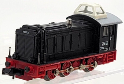 N Minitrix 12840 N Scale DB V36 123 Diesel Locomotive (Tested) no box