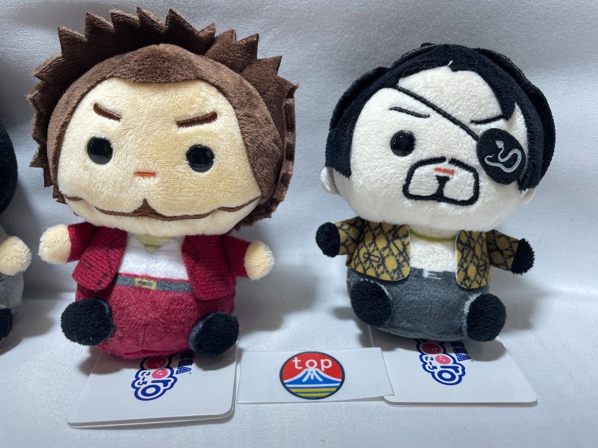 set SEGA Cooro Plush Ryu ga gotoku Yakuza Goro Majima