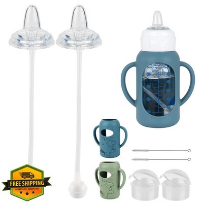 XUNICUTE Sippy Cup Kit Dr Browns 4oz 2pk