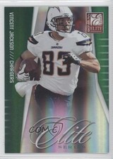 2009 Donruss Elite Elite Series Green 90/499 Vincent Jackson #7 0a1
