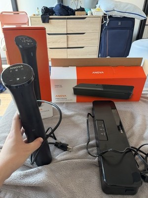 Anova Sous Vide Cooker and Vacuum Sealer Set Precision Nano