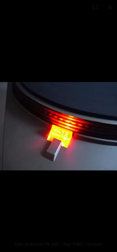 Giradischi Teac Px-550 Anni 80 Direct Drive - Imagen 4 de 4