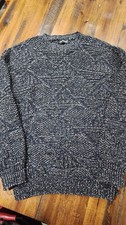 Tony Lambert Knit Sweater Large Cotton Made in USA