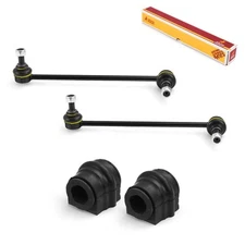 Front Sway Bar Link & Stabilizer Bar Bushing Kit for Mercedes-Benz C230 4 PCS