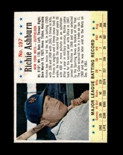 1963 Post Set-Break #197 Richie Ashburn NR-MINT *GMCARDS*