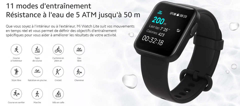 Xiaomi Mi Watch Lite, photo 4 sur 5