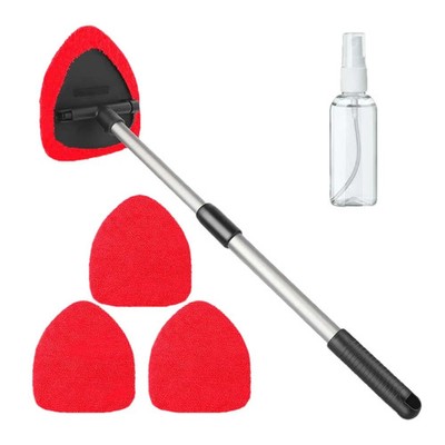 Car Windshield Cleaner Long Handle Extendable Cleaning Tool Kit