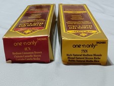 One 'n Only Argan Oil Hair Color Permanent Color Cream Cover Gray Conditions 3oz