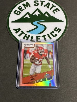2021 Panini Classics Football Tyreek Hill Silver Trim Parallel Kansas City Chief