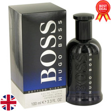 Hugo Boss Bottled Night Eau de Toilette 100ml Men's Fragrance Spray NEW Sealed