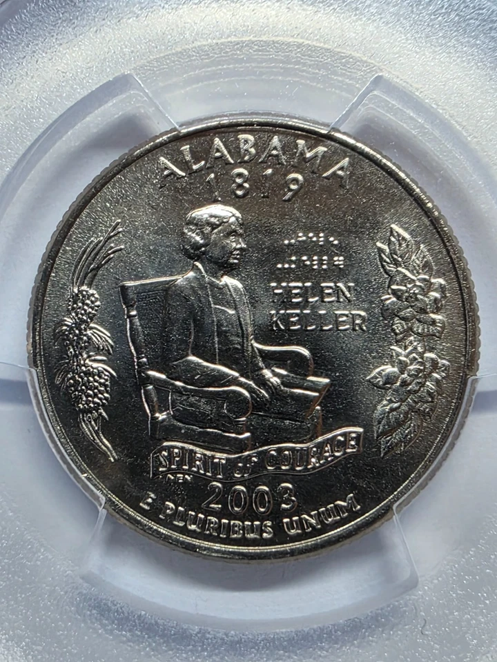 2003 D Alabama Quarter PCGS MS66 - Image 2 of 4