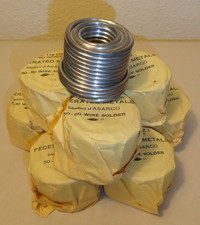 50/50 Solder for Stained Glass .125  diameter 8lbs 15 ounces