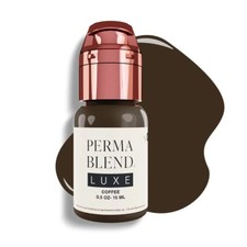 Perma Blend Luxe Coffee Microblading Ink for Eyeliner - Brown - Vegan 0.5 oz