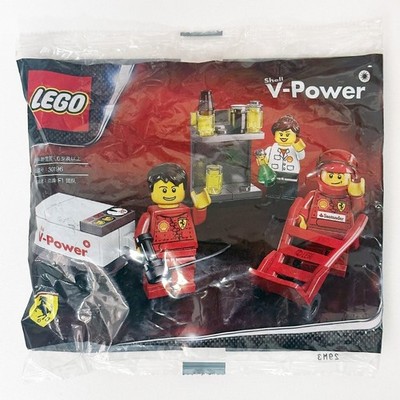 LEGO 30196 Ferrari F1 Team Polybag Shell V-Power NEW SEALED PACKAGE