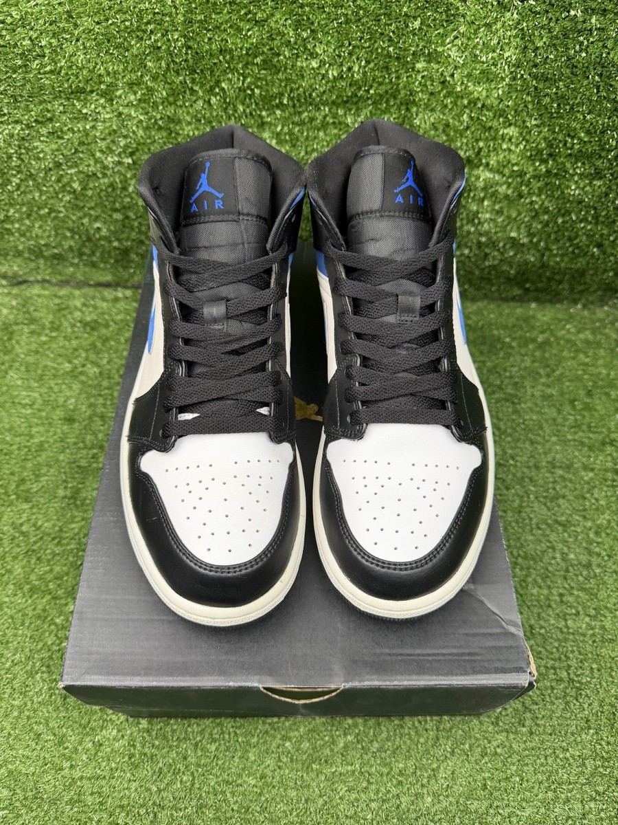 Size 9.5 - Air Jordan 1 Mid Racer Blue 195238866648| eBay