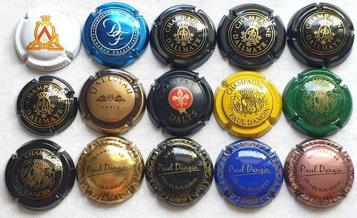 Champagne Capsules LETTER D NEXT ORDER